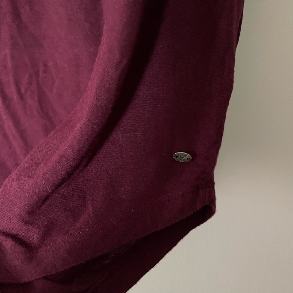AE Soft and Sexy Tee in Burgundy - Picture 5 of 5